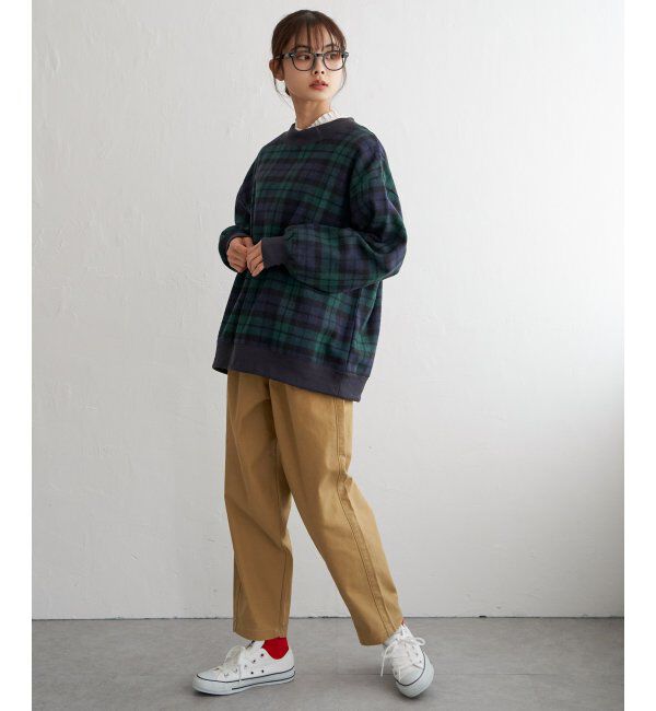 Lbc with Life「チェック切り替えリブプルオーバー」|その他|