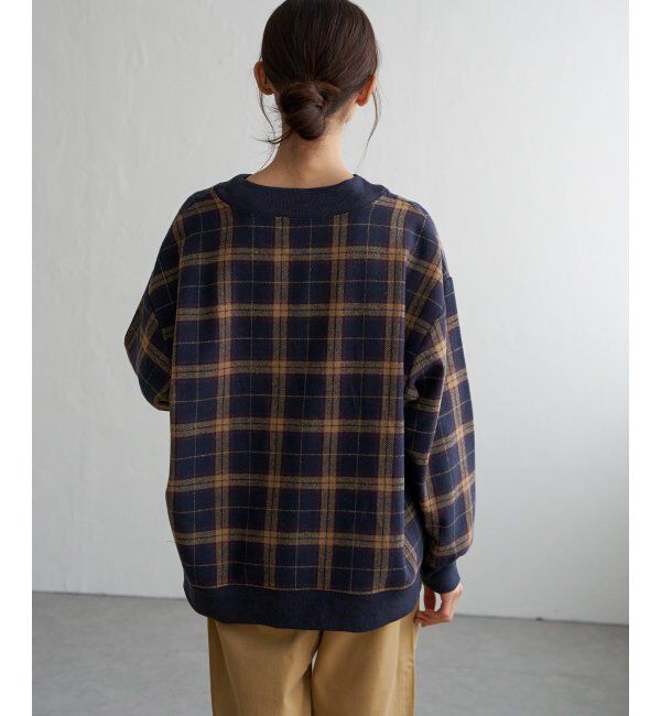 Lbc with Life「チェック切り替えリブプルオーバー」|その他|