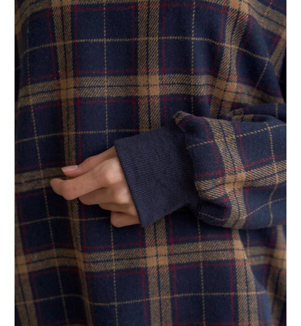 Lbc with Life「チェック切り替えリブプルオーバー」|その他|