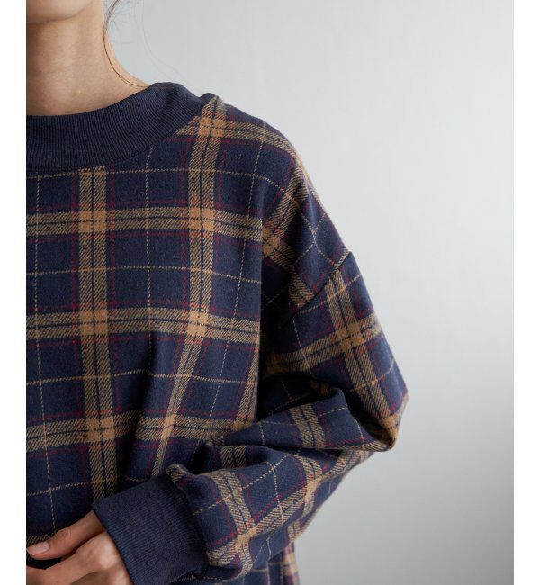 Lbc with Life「チェック切り替えリブプルオーバー」|その他|