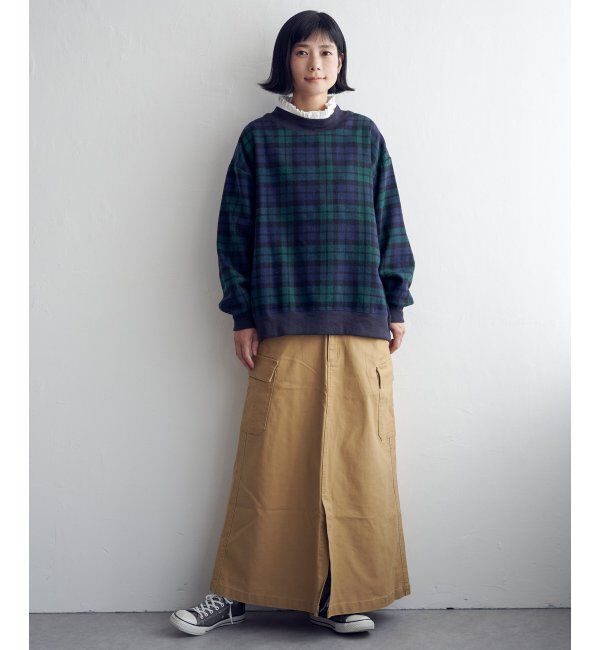 Lbc with Life「チェック切り替えリブプルオーバー」|その他|