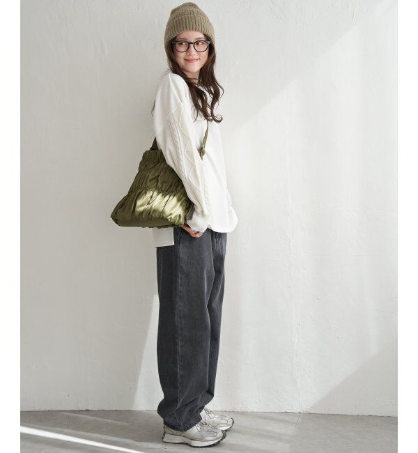 Lbc with Life「ポンチケーブルニットスリーブプルオーバー」|その他|