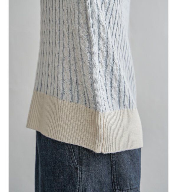 Lbc with Life「ケーブルニットプルオーバー」|カーディガン|