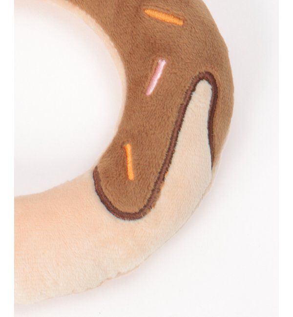 Lbc with Life「PLUFFY かぶりもの オールドファッションチョコ」|クッション・クッションカバー|