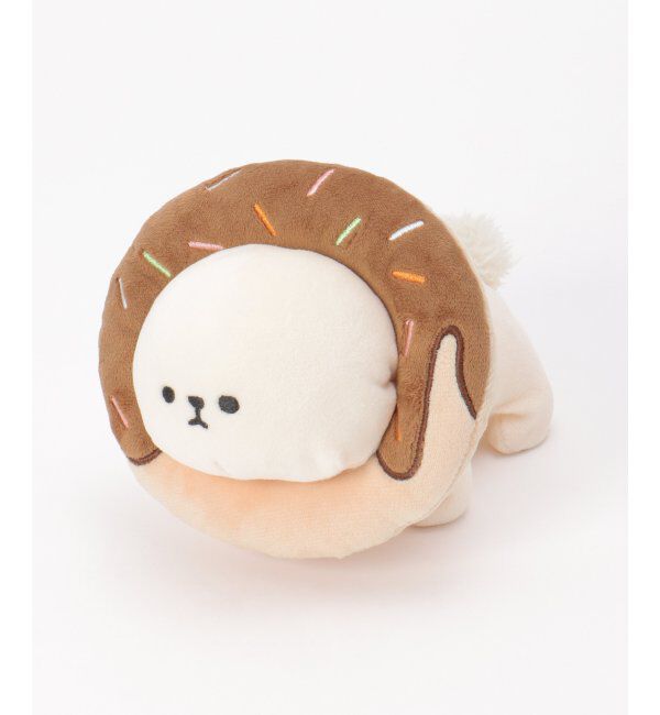 Lbc with Life「PLUFFY かぶりもの オールドファッションチョコ」|クッション・クッションカバー|