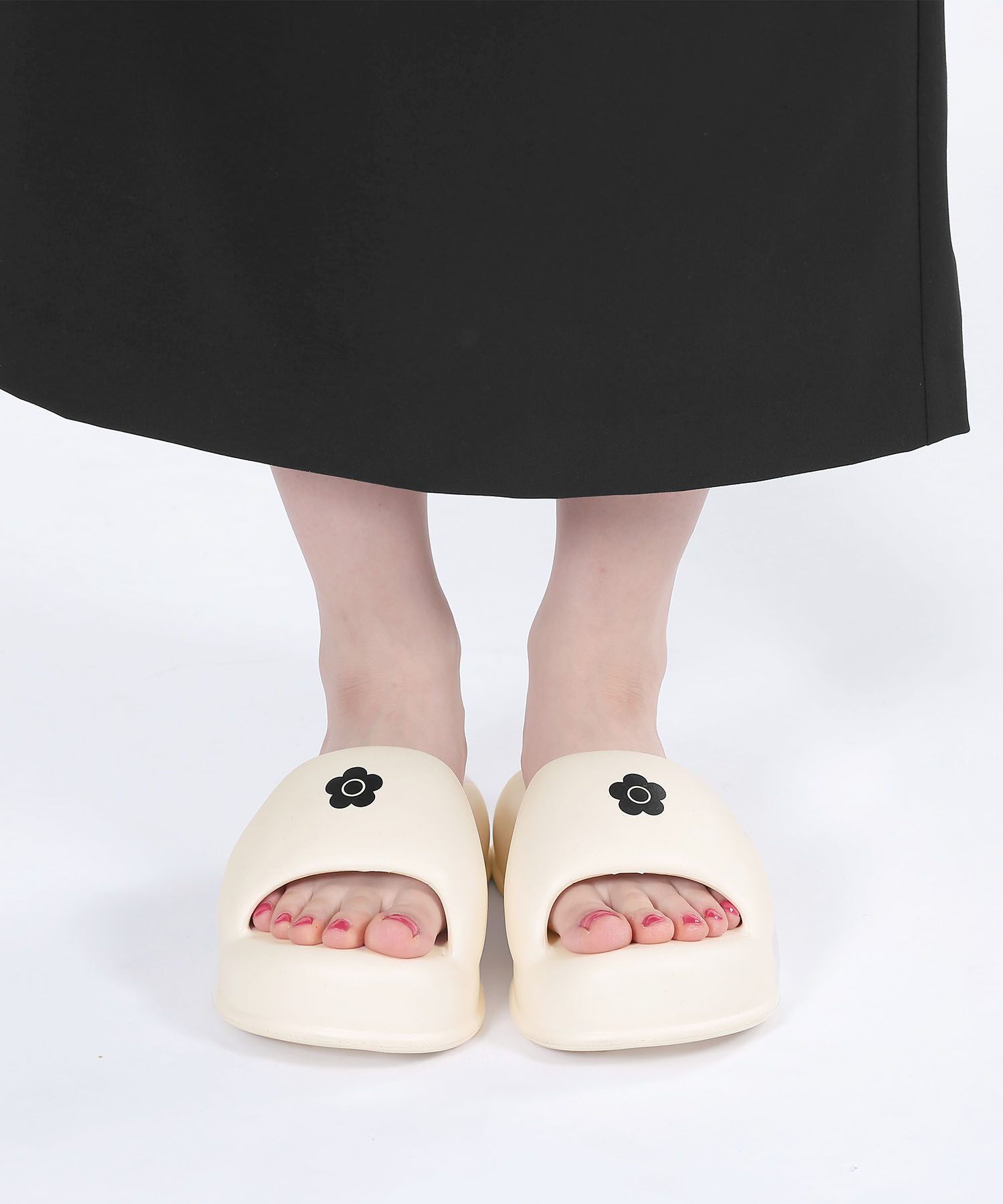 MARY QUANT「デイジープリントEVA サンダル」|サンダル|