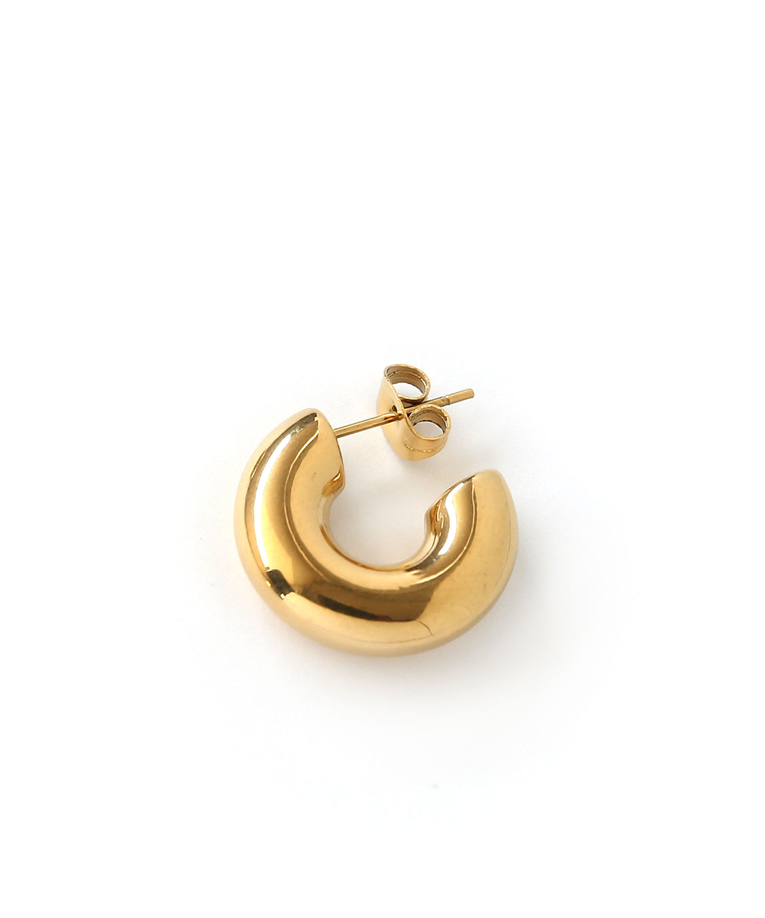 colleca la「[stainless]ステンレス・プランプフープピアス〈金属アレルギー対応〉」|ピアス|