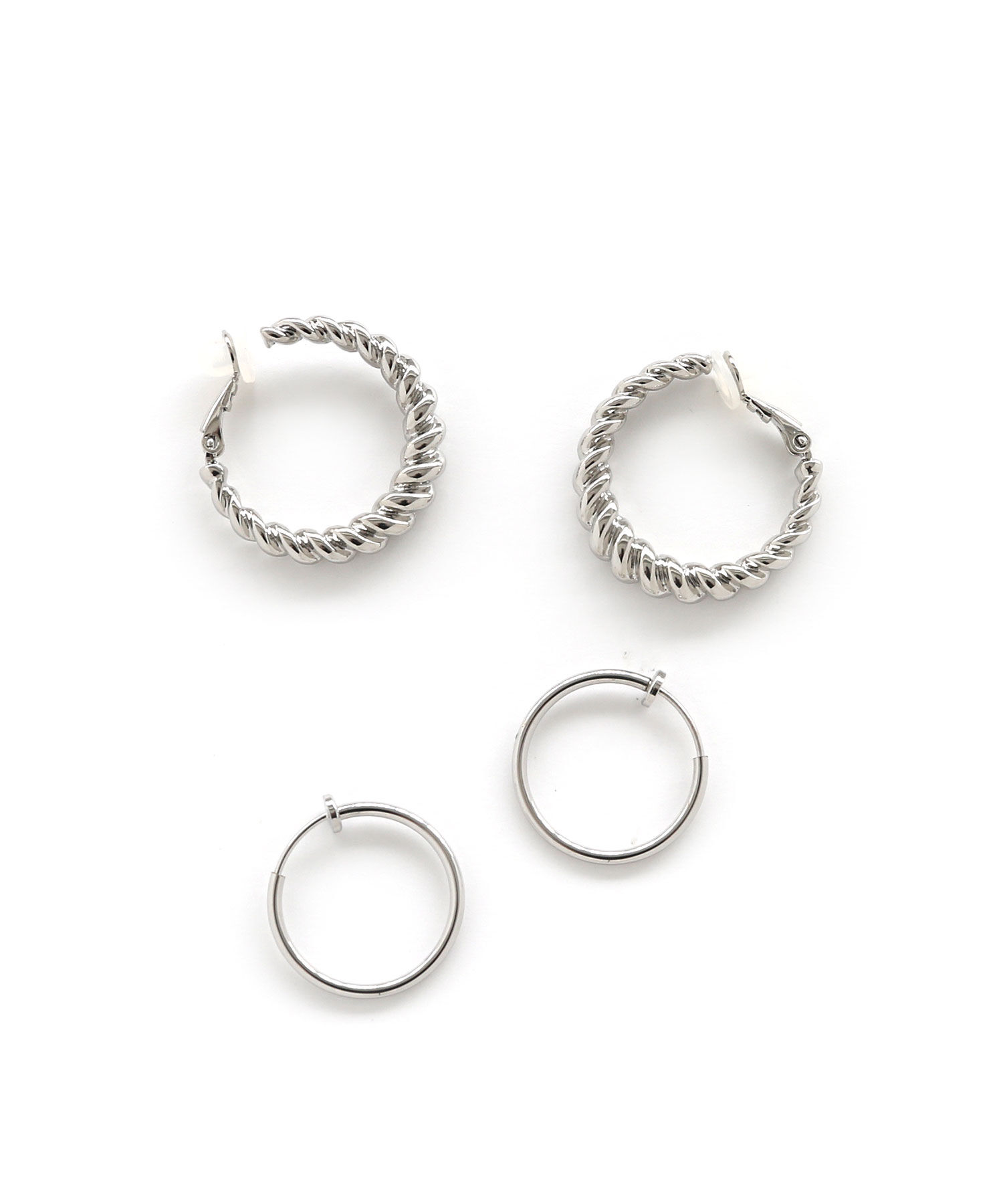 colleca la「大きめツイストフープセットイヤリング」|イヤリング|