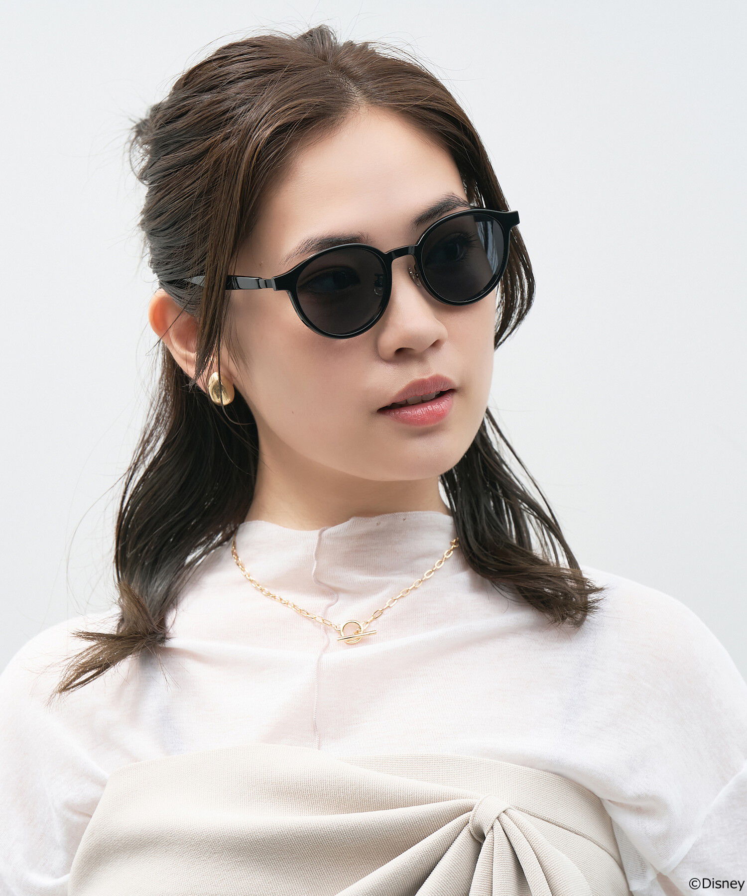  「ボストン型 2way サングラス メガネ Disney Collection created by Zoff &rdquo;Sunglasses&rdquo; N&D ディズニー」|サングラス|