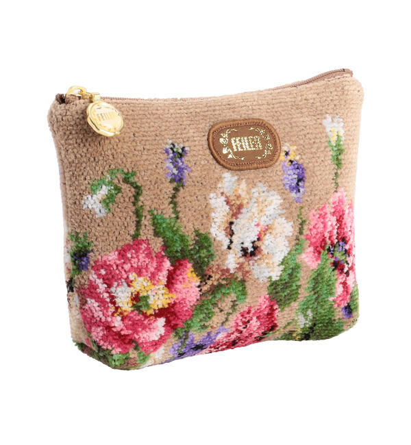 FEILER「ラビリンス　ポーチ　LAB-10581」|ポーチ|ベージュ