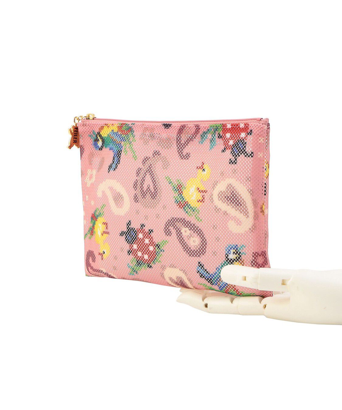 FEILER「ハイジペイズリー　メッシュポーチM　HPY-257012」|ポーチ|