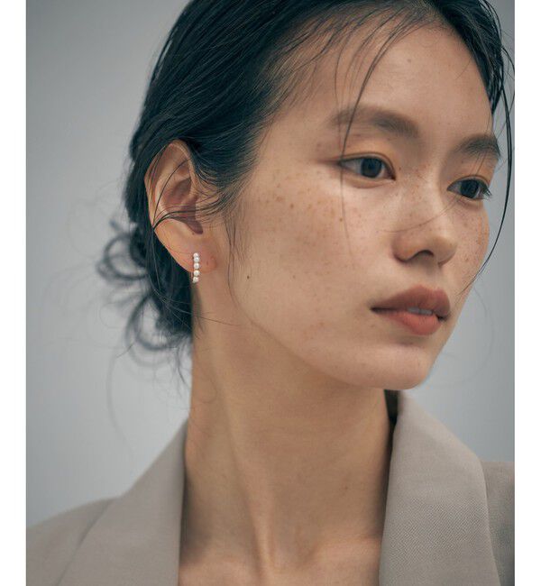 Jouete「[スナップピアス] パール」|ピアス|