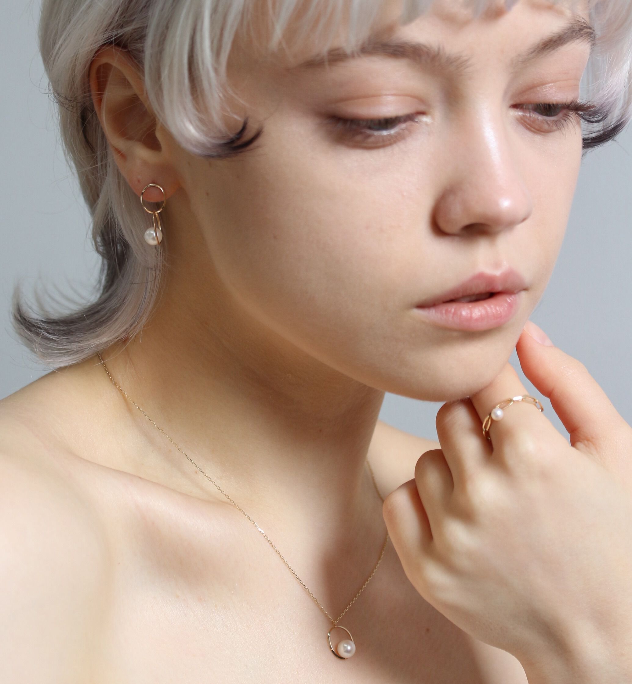  「パール ネックレス  | K10YG」|ネックレス|