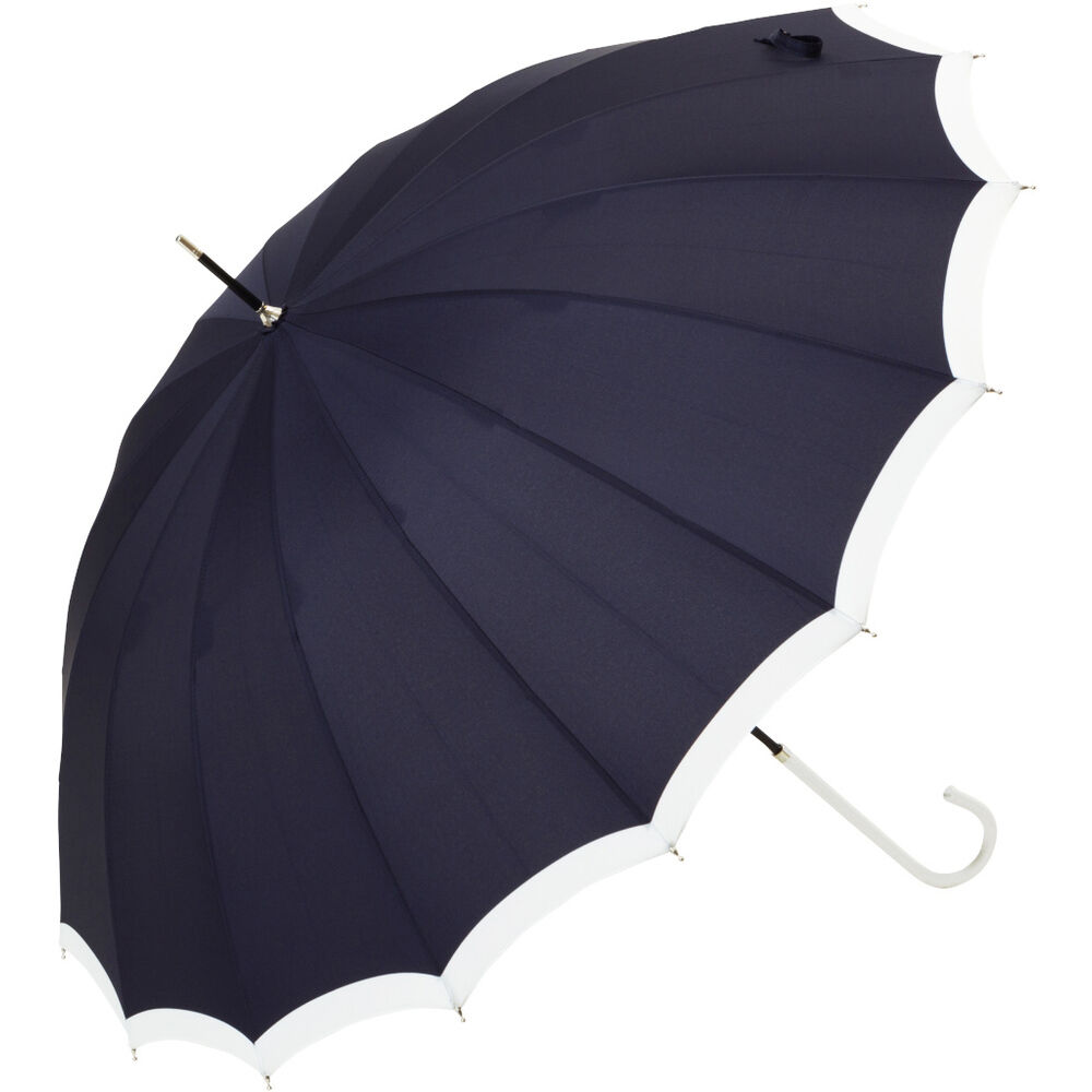 BACKYARD FAMILY「傘 16本骨 レディース 通販 because 長傘 軽量 ブランド 日傘 晴雨兼用 uvカット」|傘|ブルー2