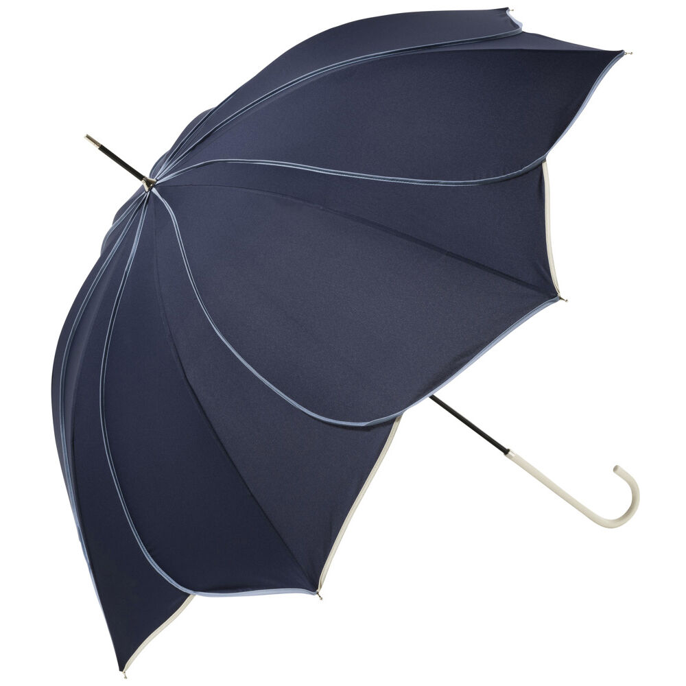 BACKYARD FAMILY「傘 レディース 長傘 通販 because 軽量 ブランド 日傘 晴雨兼用 uvカット 約」|傘|ブルー1