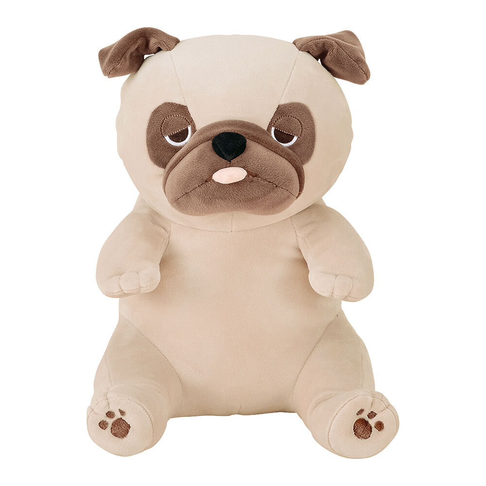 BACKYARD FAMILY「抱き枕 ぬいぐるみ 通販 プレミアムねむねむアニマルズ 座り抱きまくら M ねむねむアニマルズ」|その他|ブラウン1