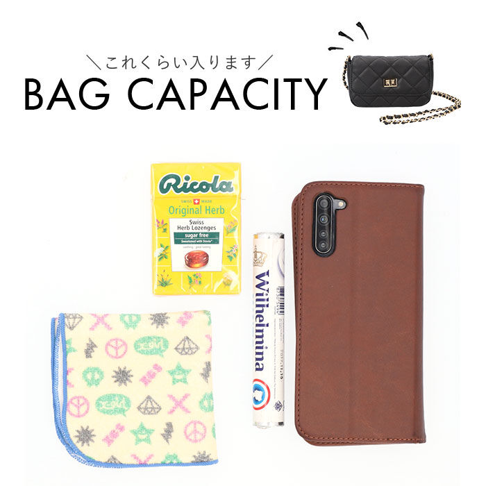 BACKYARD FAMILY「ショルダーバッグ 小さめ 通販 キルティング 斜め掛けバッグ ミニバッグ チェーンベルト」|ショルダー・メッセンジャー|