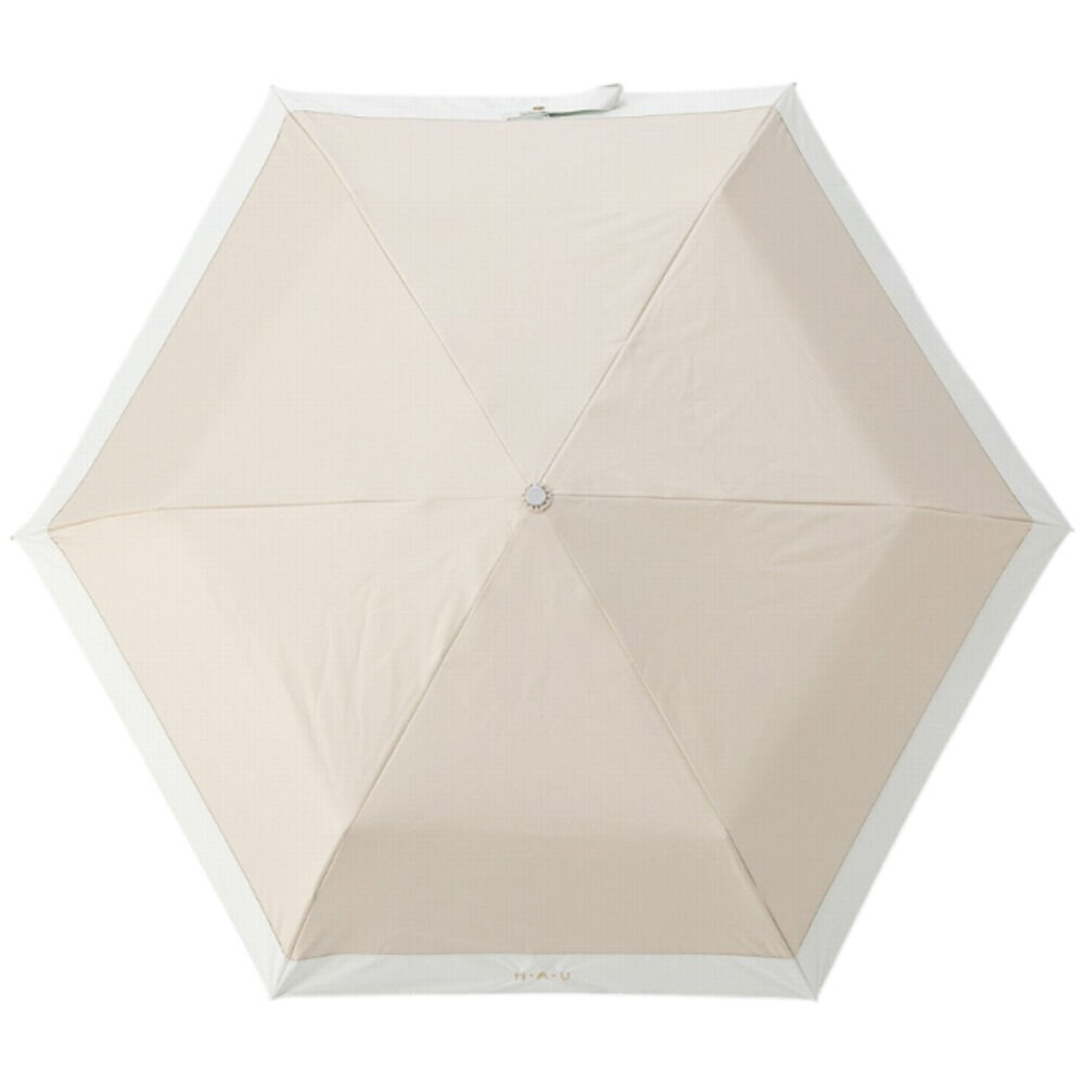 BACKYARD FAMILY「晴雨兼用折りたたみ傘 自動開閉 レディース 55cm 通販 折り畳み傘 自動開閉折りたたみ傘」|傘|ベージュ1