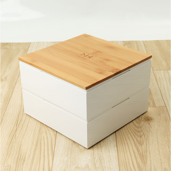 BACKYARD FAMILY「NH home エヌエイチホーム 弁当箱 二段 通販 日本製 国産 お重箱 重箱 御重」|食器・キッチングッズ|