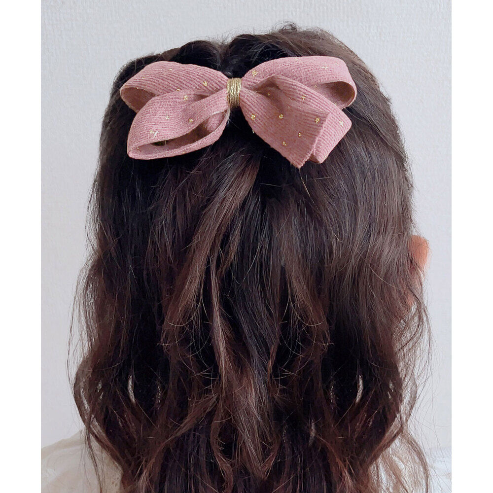 BACKYARD FAMILY「Rora ヘアクリップ キッズ 通販 アイリン ヘアークリップ 髪どめ 髪留め ヘアアクセサリー」|その他|ピンク1