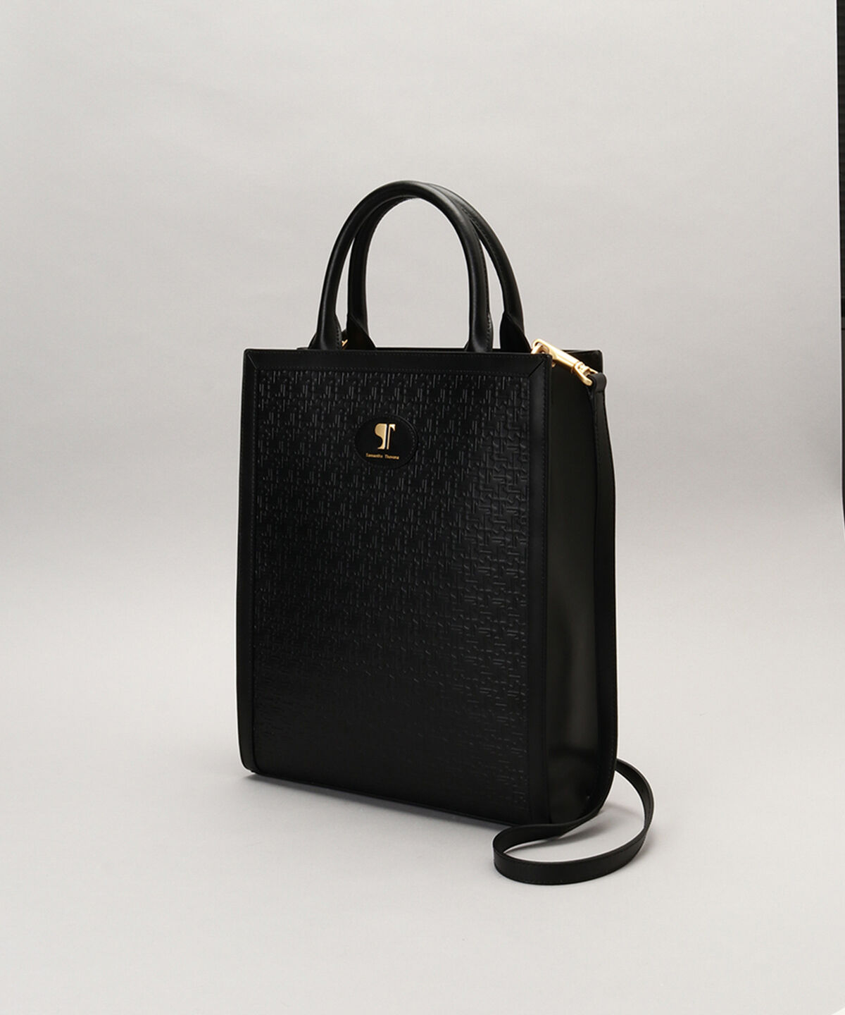 Samantha Thavasa「Pomme d'espoir ラビラント 縦長スクエアトートバッグ　大」|トートバッグ|