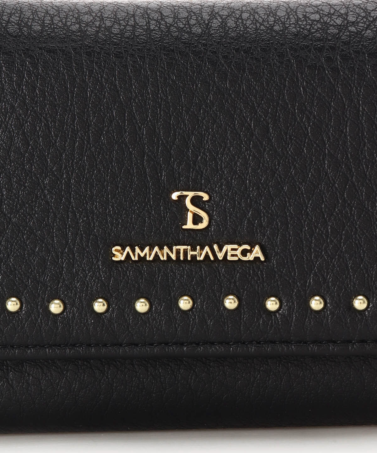 Samantha Vega「スタッズライン折財布」|財布|