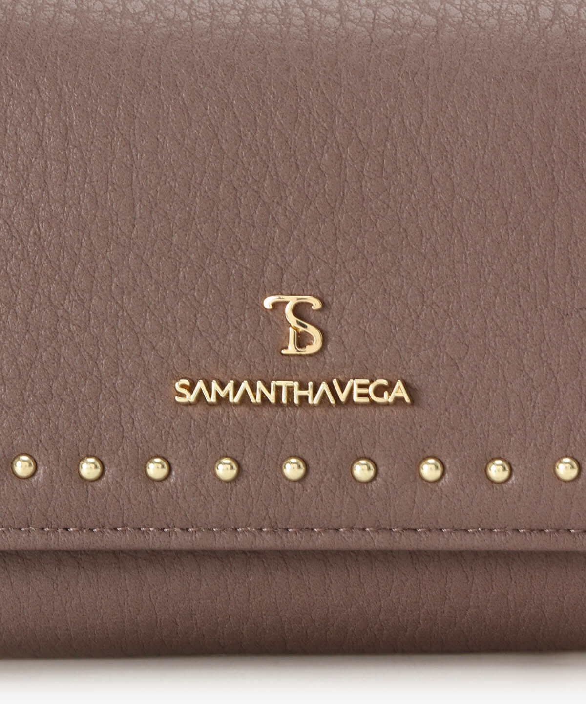 Samantha Vega「スタッズライン折財布」|財布|