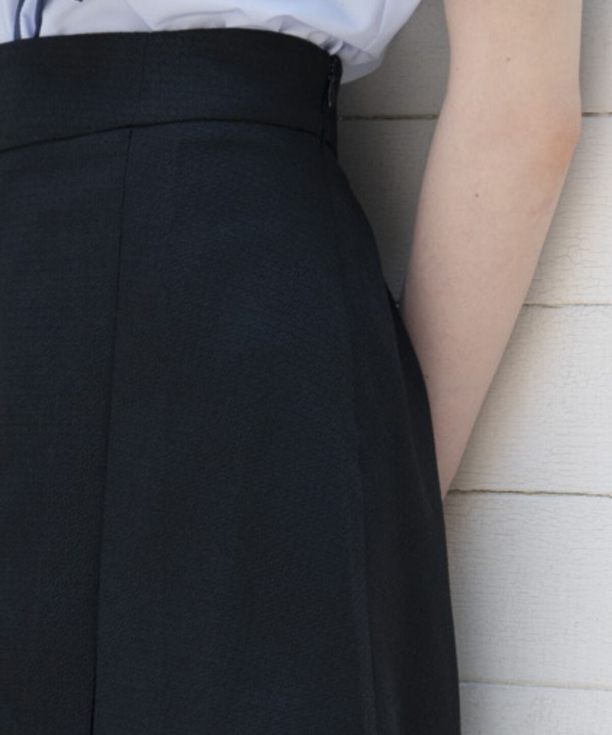 アンドクチュール「ブッチャーショートパンツ」|キュロット|