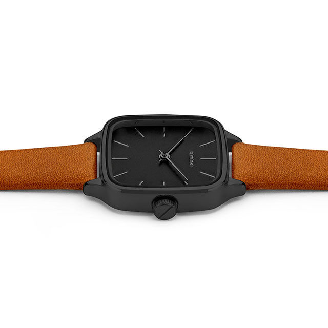 KOMONO「〈KOMONO(ｺﾓﾉ)〉ｹｲﾄ ﾌﾞﾗｯｸ ｺﾆｬｯｸ」|腕時計|