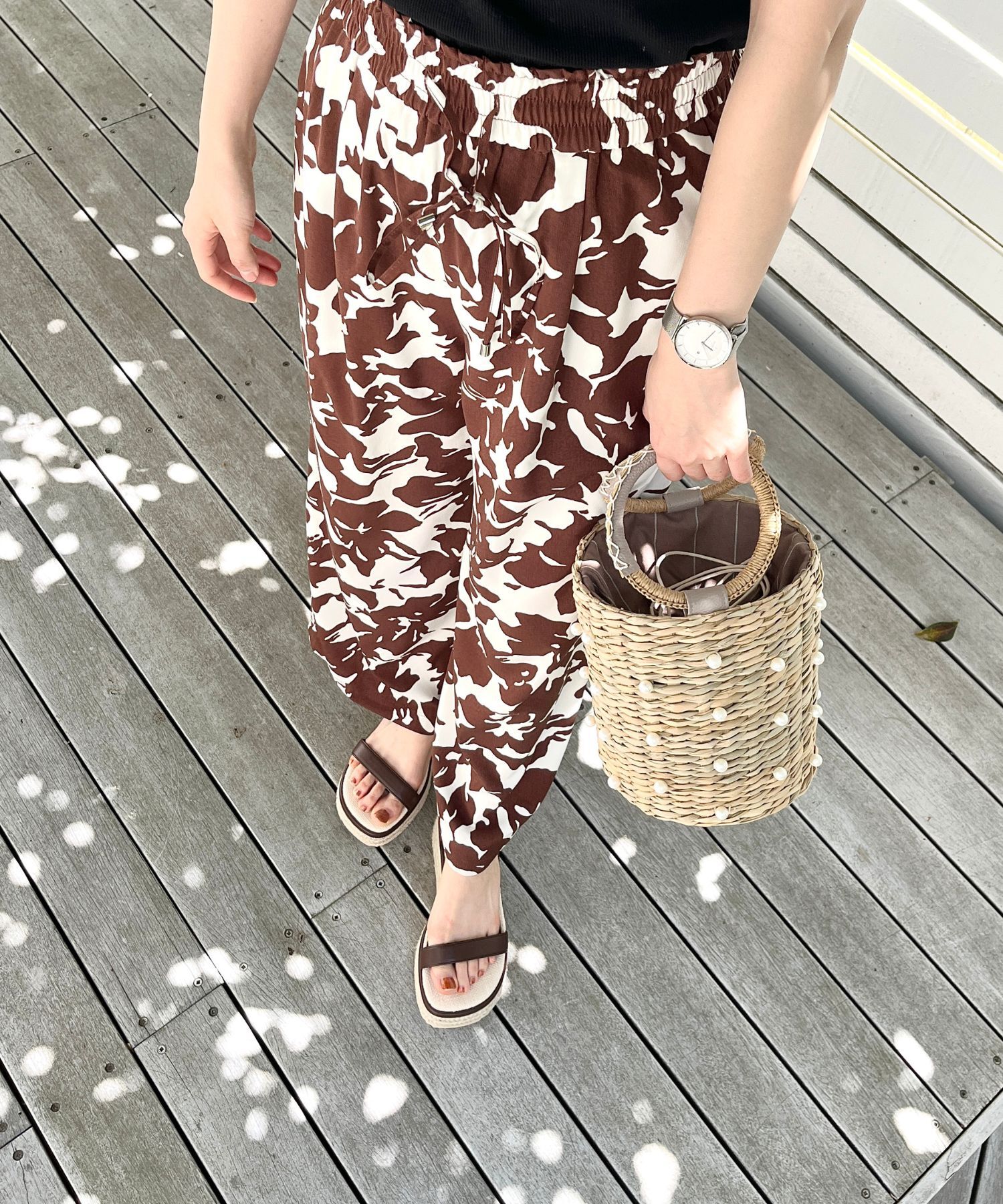 ORiental TRaffic「【アウトレット価格】厚底ジュートソールサンダル/41224 厚底 サンダル 人気 トレンド 売れてる」|サンダル|