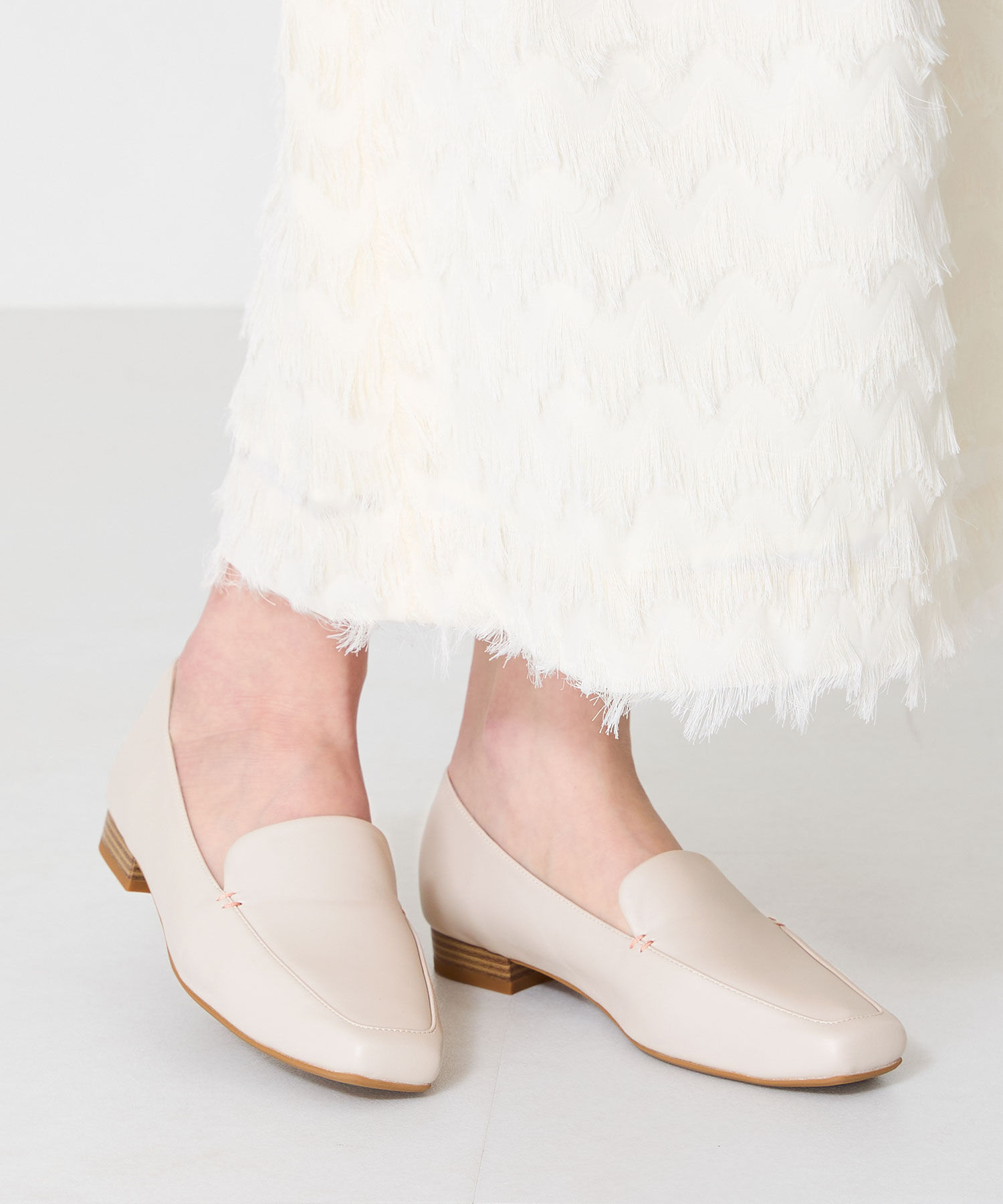 WA Oriental TRaffic「●人気アイテム●ダブルステッチオペラパンプス/52115 パンプス 柔らかい 軽い 」|パンプス|BEIGE