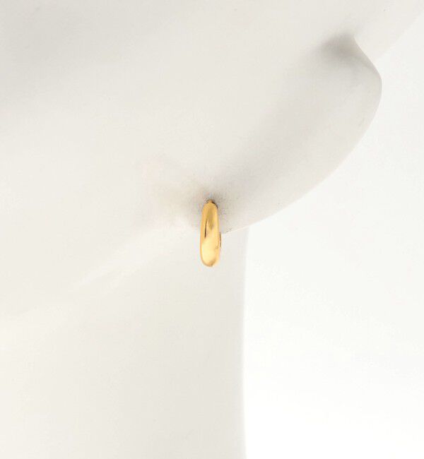 UNITED ARROWS「オーバル フープ ピアス」|ピアス|