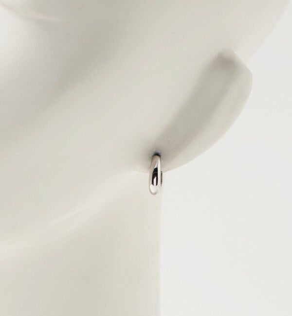 UNITED ARROWS「オーバル フープ ピアス」|ピアス|