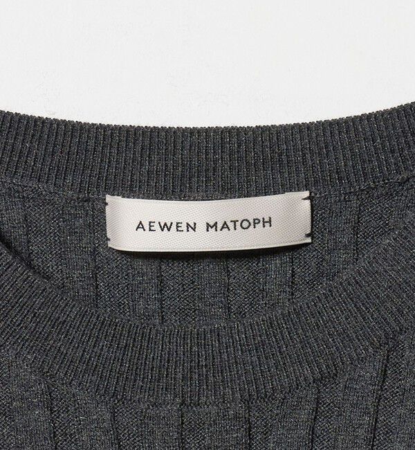 AEWEN MATOPH「＜AEWEN MATOPH＞リブハンドステッチニット」|ニット・セーター|