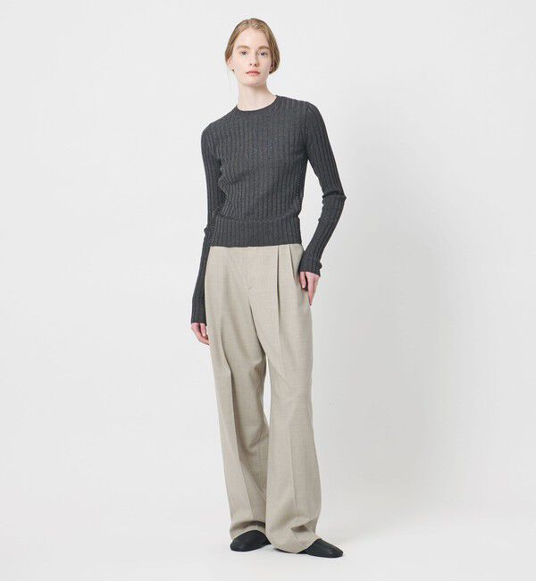 AEWEN MATOPH「＜AEWEN MATOPH＞リブハンドステッチニット」|ニット・セーター|