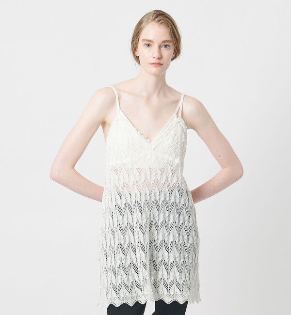 AEWEN MATOPH「＜AEWEN MATOPH＞ニットレースキャミソールワンピース」|ワンピース|