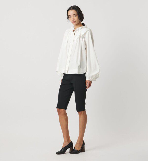 AEWEN MATOPH「＜AEWEN MATOPH＞ギャザーリボンブラウス ‐ ウォッシャブル ‐」|シャツ・ブラウス|