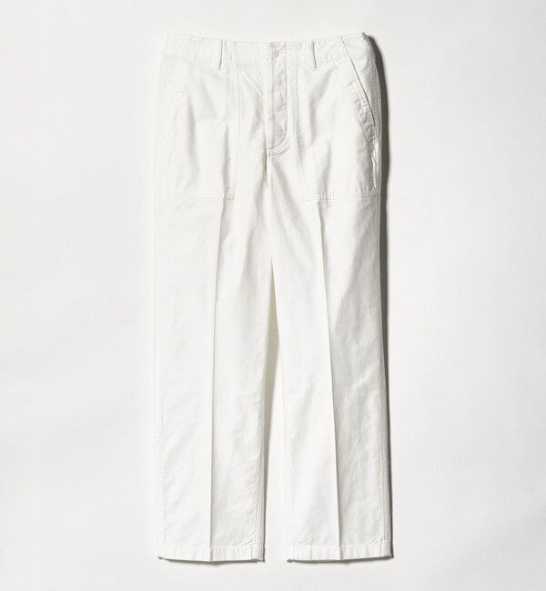 UNITED ARROWS「ベイカーパンツ」|チノ|WHITE