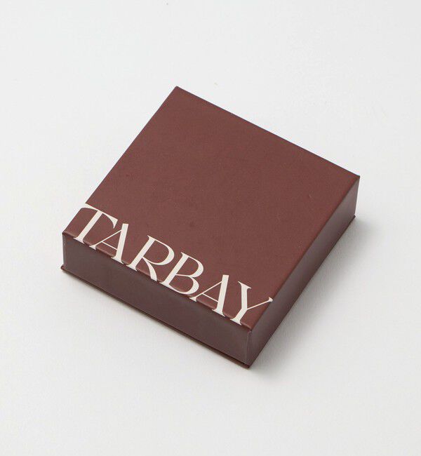 UNITED ARROWS green label relaxing「＜TARBAY＞オーバル ピアス（ブラックスピネル）」|ピアス|