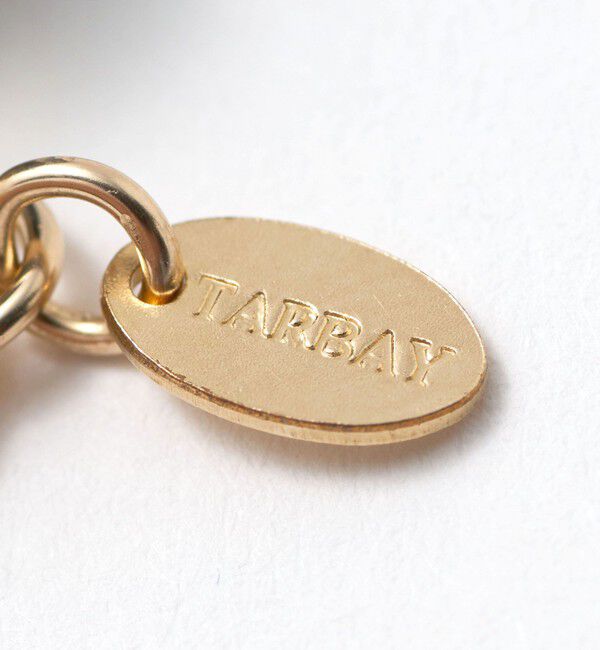 UNITED ARROWS green label relaxing「＜TARBAY＞オーバル ピアス（ブラックスピネル）」|ピアス|