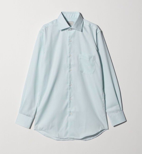 UNITED ARROWS green label relaxing「コットン ナローストライプ ワイドカラー ドレスシャツ -イージーアイロン-」|シャツ・ブラウス|