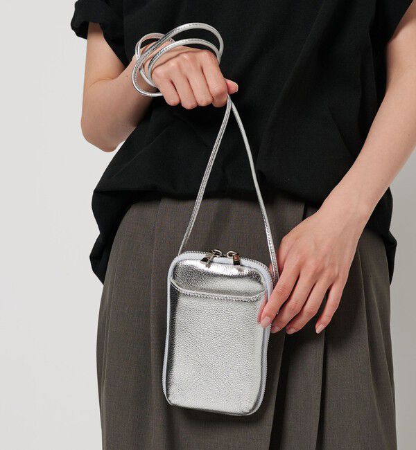 BEAUTY&YOUTH UNITED ARROWS「レザー ジップスリム ウォレットショルダー」|ショルダー・メッセンジャー|