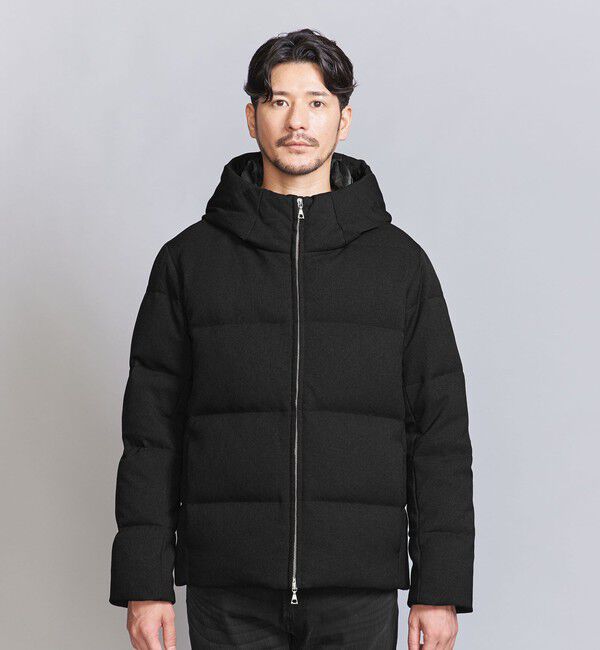 BEAUTY&YOUTH UNITED ARROWS「【WEB限定 WARDROBE SMART】LANATEC フード ダウンジャケット」|ダウン|