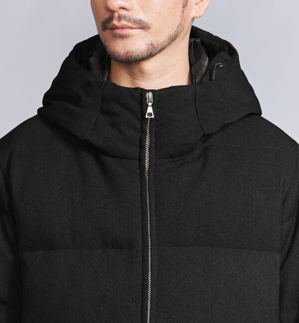 BEAUTY&YOUTH UNITED ARROWS「【WEB限定 WARDROBE SMART】LANATEC フード ダウンジャケット」|ダウン|