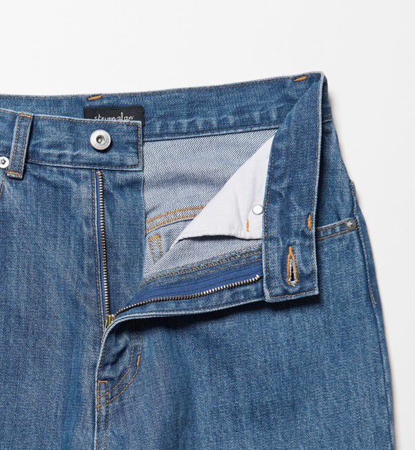 Steven Alan＞コットン デニム ストレート パンツ（STEVEN ALAN