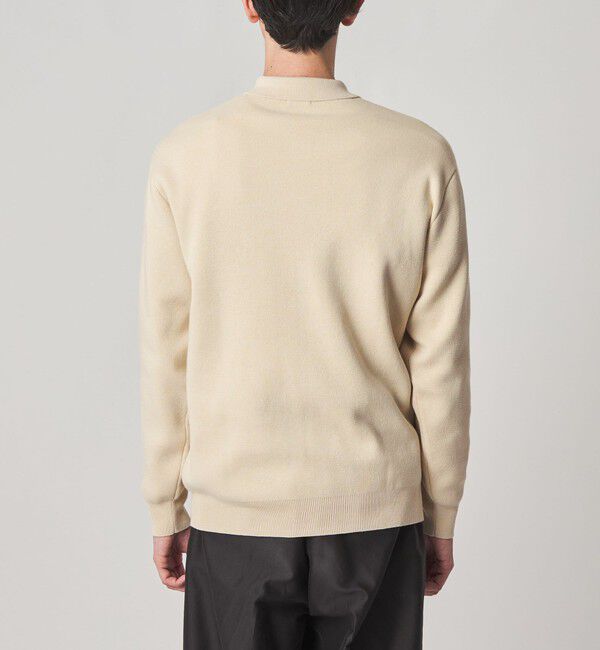 STEVEN ALAN「＜Steven Alan＞ T/C ミラノリブ ポロカラー ニット」|ニット・セーター|