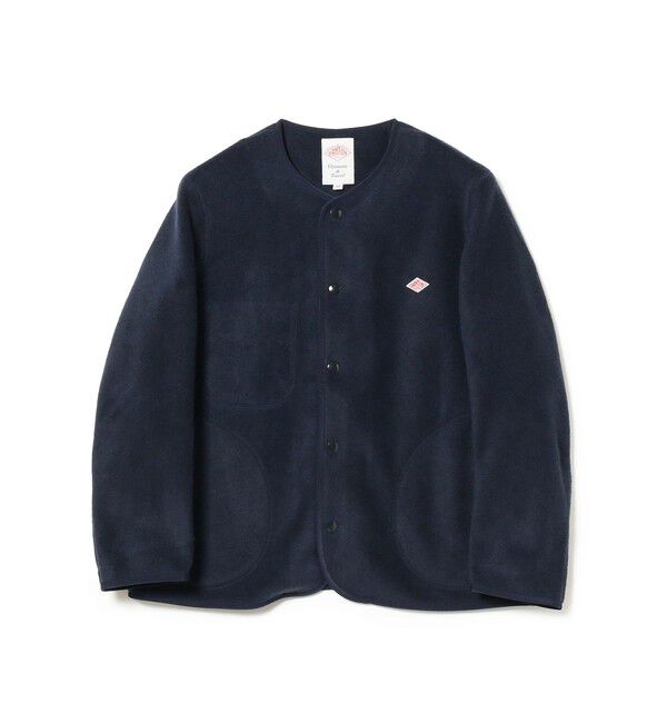 Ray BEAMS 「DANTON / FLEECE COLLARLESS JACKET」|ブルゾン・スタジャン|