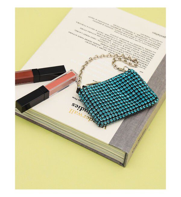 Ray BEAMS 「blicenscell &times; Ray BEAMS / 別注 bling ミニ バッグ」|ハンドバッグ|LT.BLUE