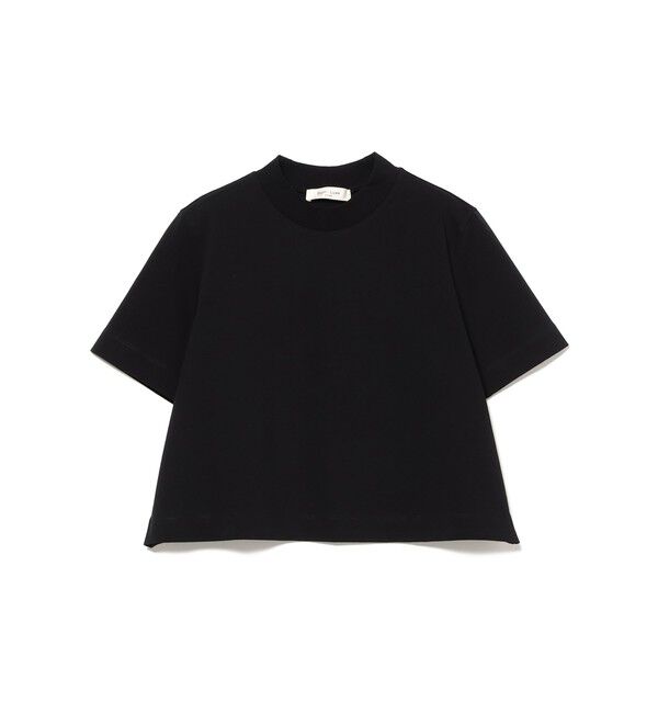Demi-Luxe BEAMS 「モックネック ショート Tシャツ」|Tシャツ・カットソー|