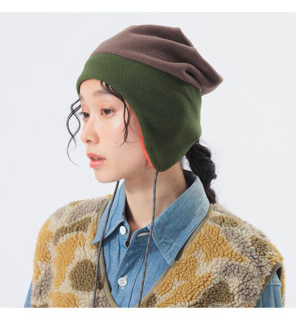 BEAMSBOY「【別注】INFIELDER DESIGN / フリース キャップ」|その他|BROWN